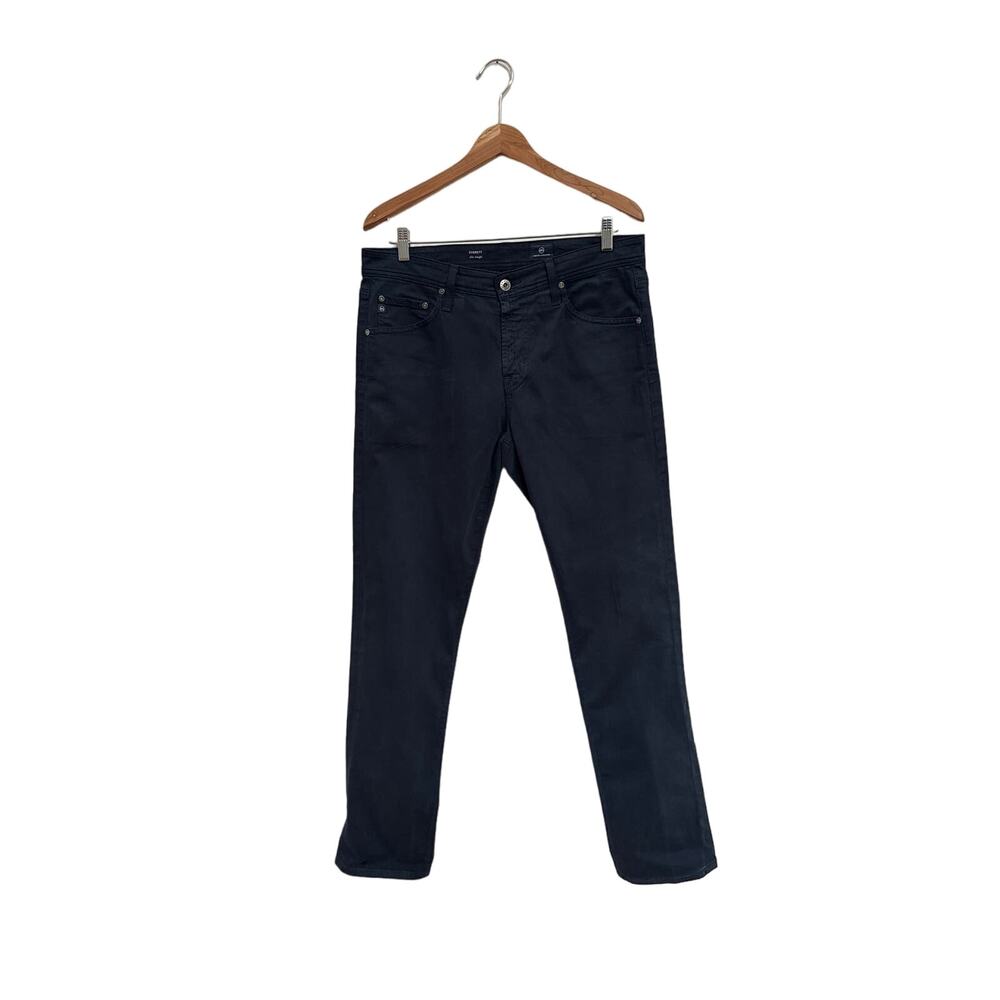 AG Adriano Goldschmied Chino Pants Men’s 33x32 Navy The Everett Slim Straight